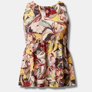 Torrid NWT Boat Neck Babydoll Tank